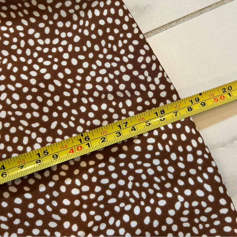 J.Crew Brown Polka Dot Skirt - Picture 9 of 10